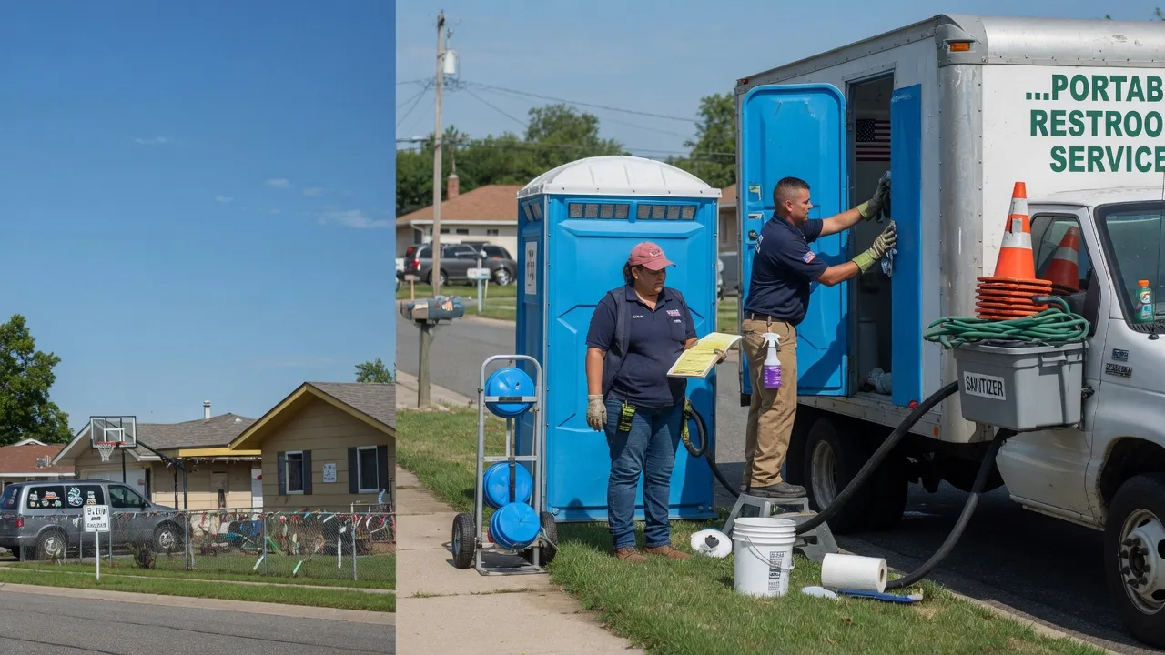 Portable Toilet Rental in Hartville, MO near me